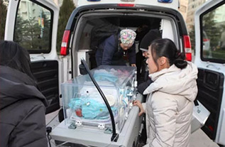 石阡县妇婴监护型护送